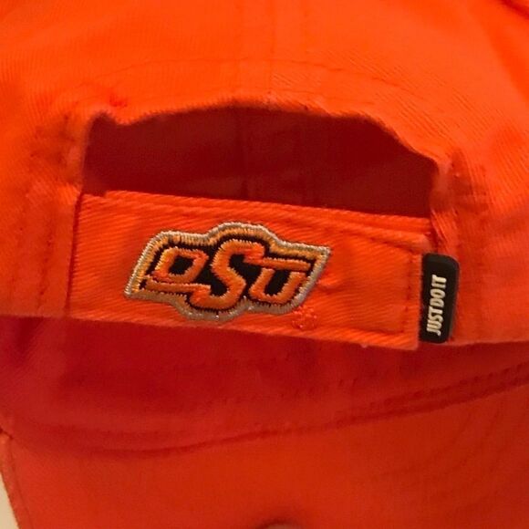 Kid's Nike Oklahoma State University Orange Baseball Hat - Picture 9 of 11